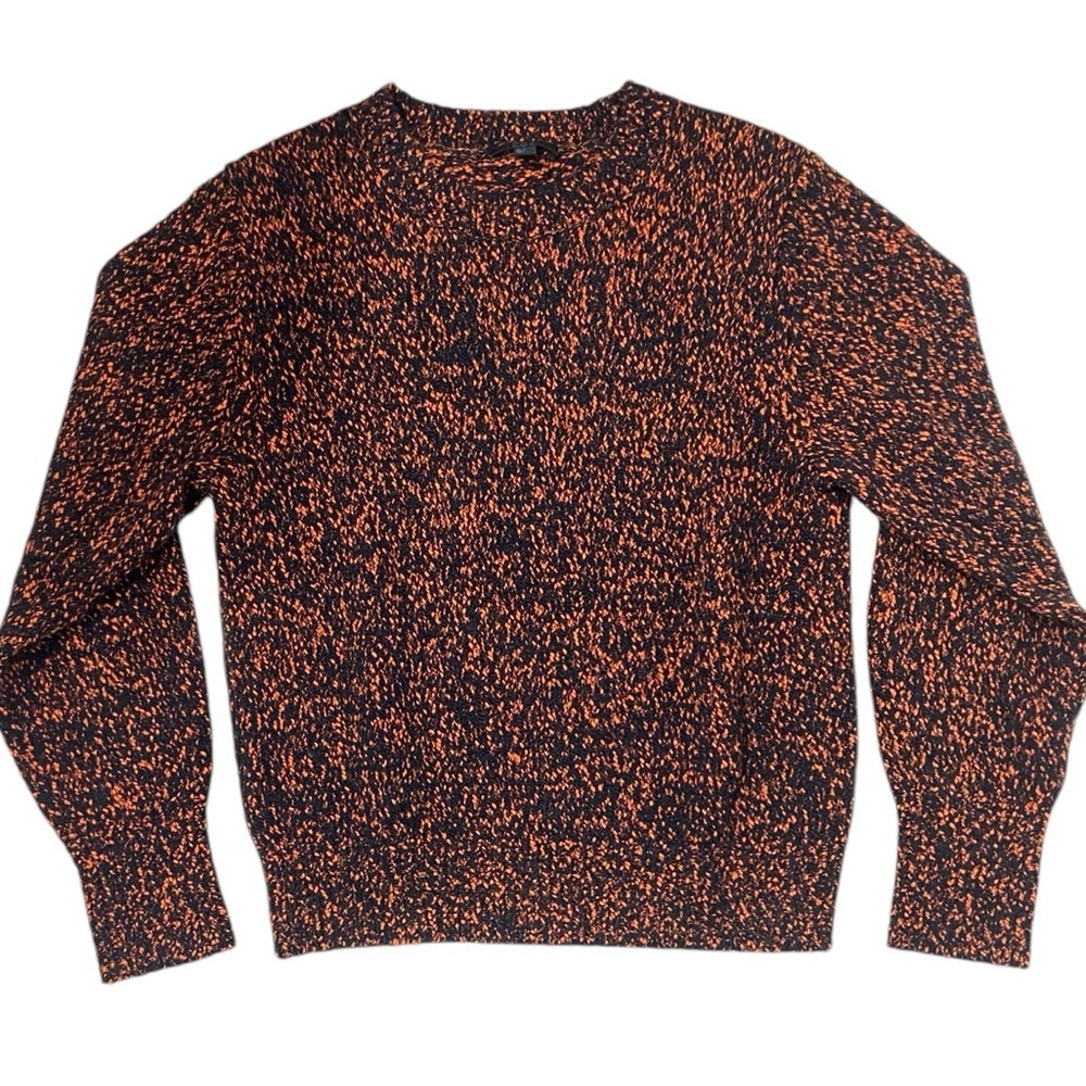 Women’s COS Speckled Cotton Wool Jumper XS Knit Pullover Crew